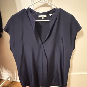 Vince Deep Blue Blouse